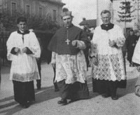 Don Domenico, Mons. Allorio, Don Perversi